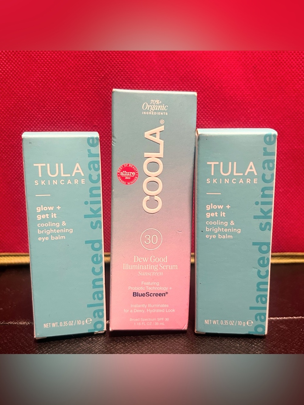 TULA Skincare + COOLA Skincare 3-Piece Glow & Brightening Bundle – NEW
